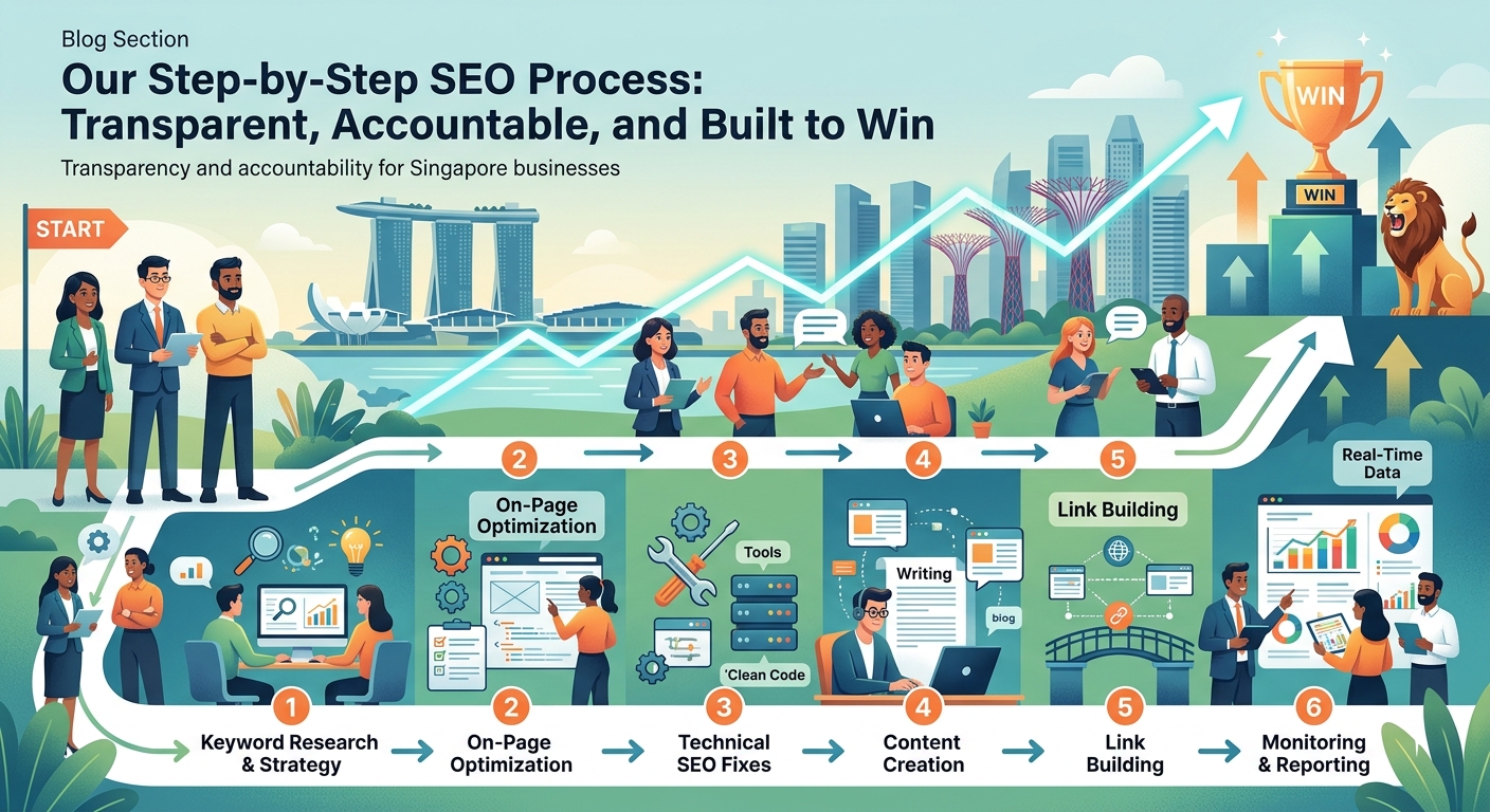 Our Step-By-Step Seo Process: Transparent, Accountable, And Built To Win