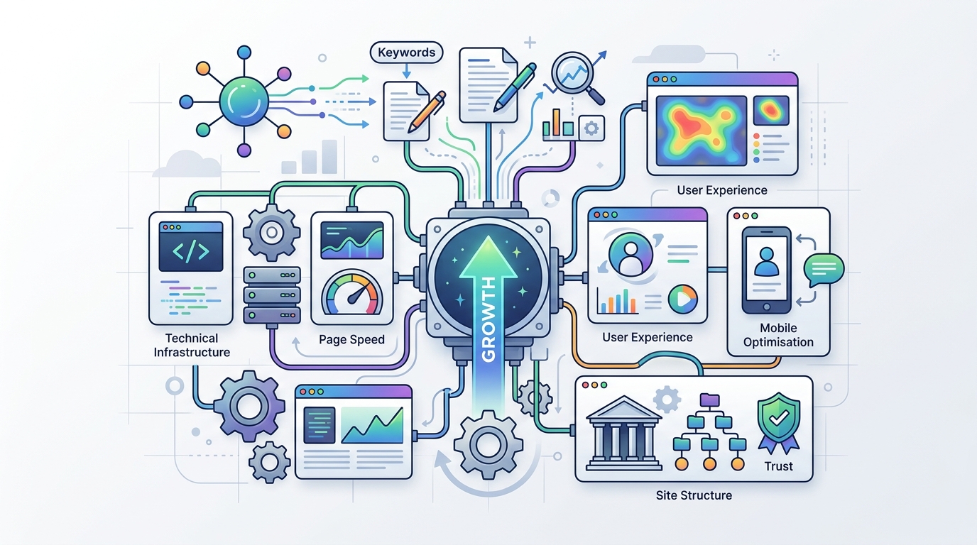 Full-Spectrum Seo Services That Cover Every Growth Lever Your Business Needs